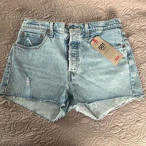 Levi’s 501 Shorts High-Rise, Size 31